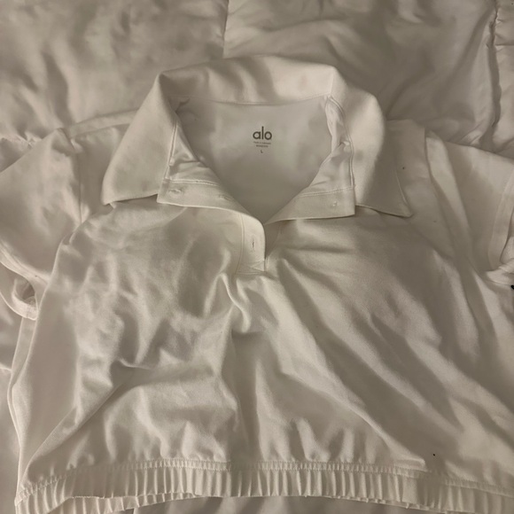 New with tags alo crop top polo - Picture 2 of 2